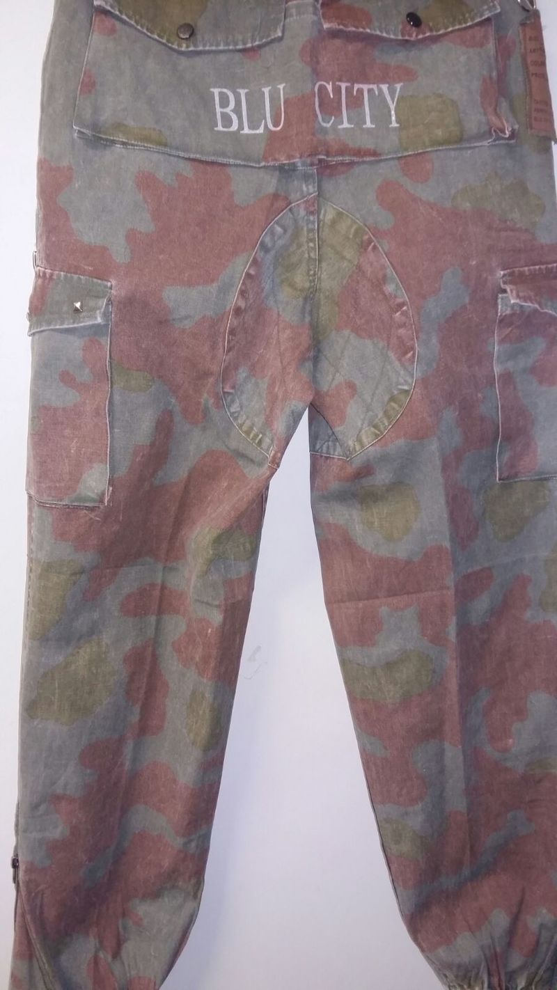 Pantaloni 4 tasche con borchie Battaglione San Marco 
