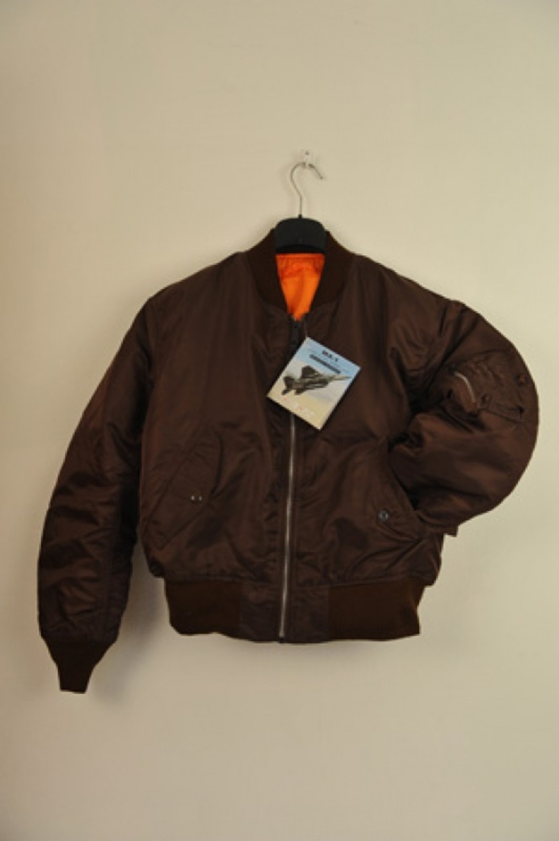 Bomber MA1 originale Alpha Marrone