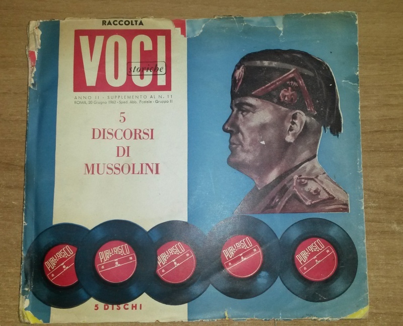 Libro 5 discorsi di Mussolini